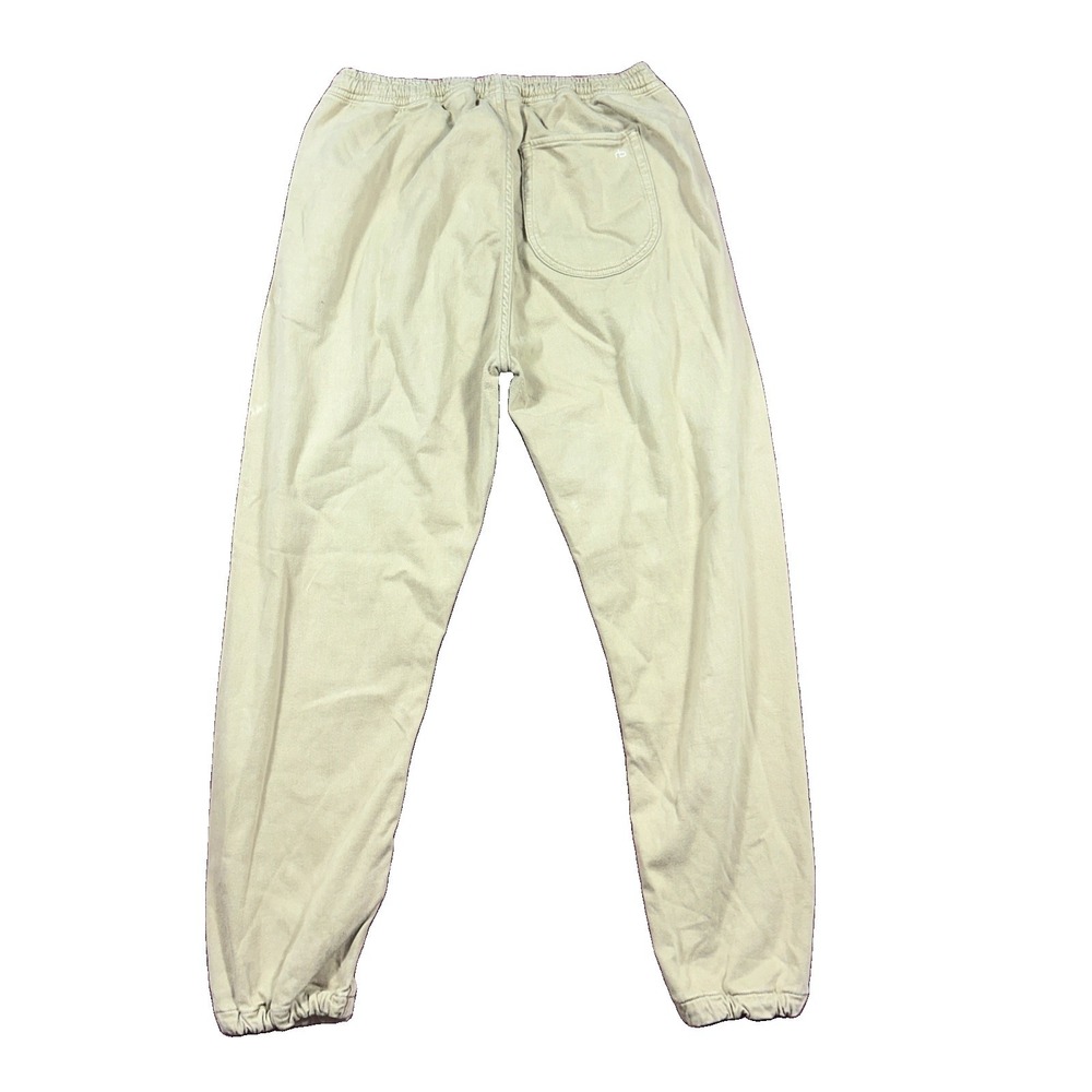 Rag & Bone Joggers Men's Large Sweatpants  Drawstring Cotton Khaki Tan - Picture 3 of 9